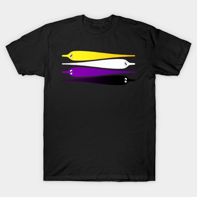 NB WORM T-Shirt by DEBUGROOM